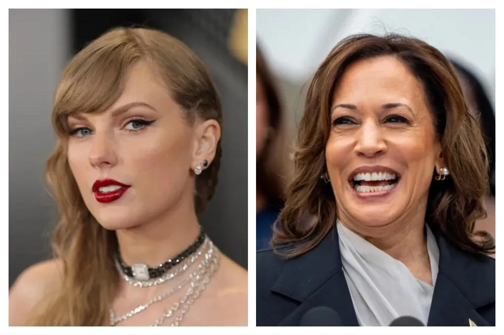 Taylor Swift endorses Kamala Harris for president after debate ends