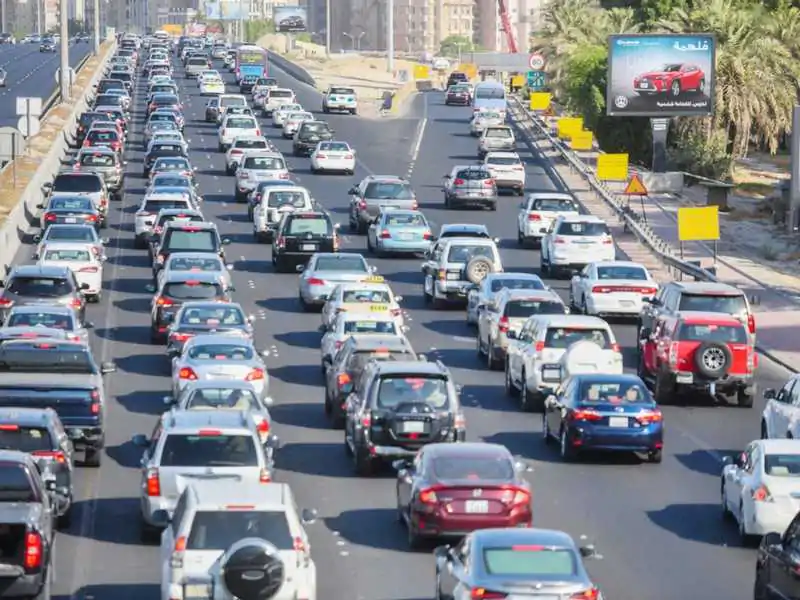 Kuwait's traffic swells with 2.5 million vehicles on the roads