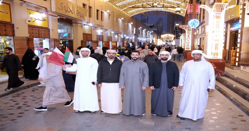 Gulf fans bring vibrant festivities to Mubarakiya during Khaleeji Cup 26