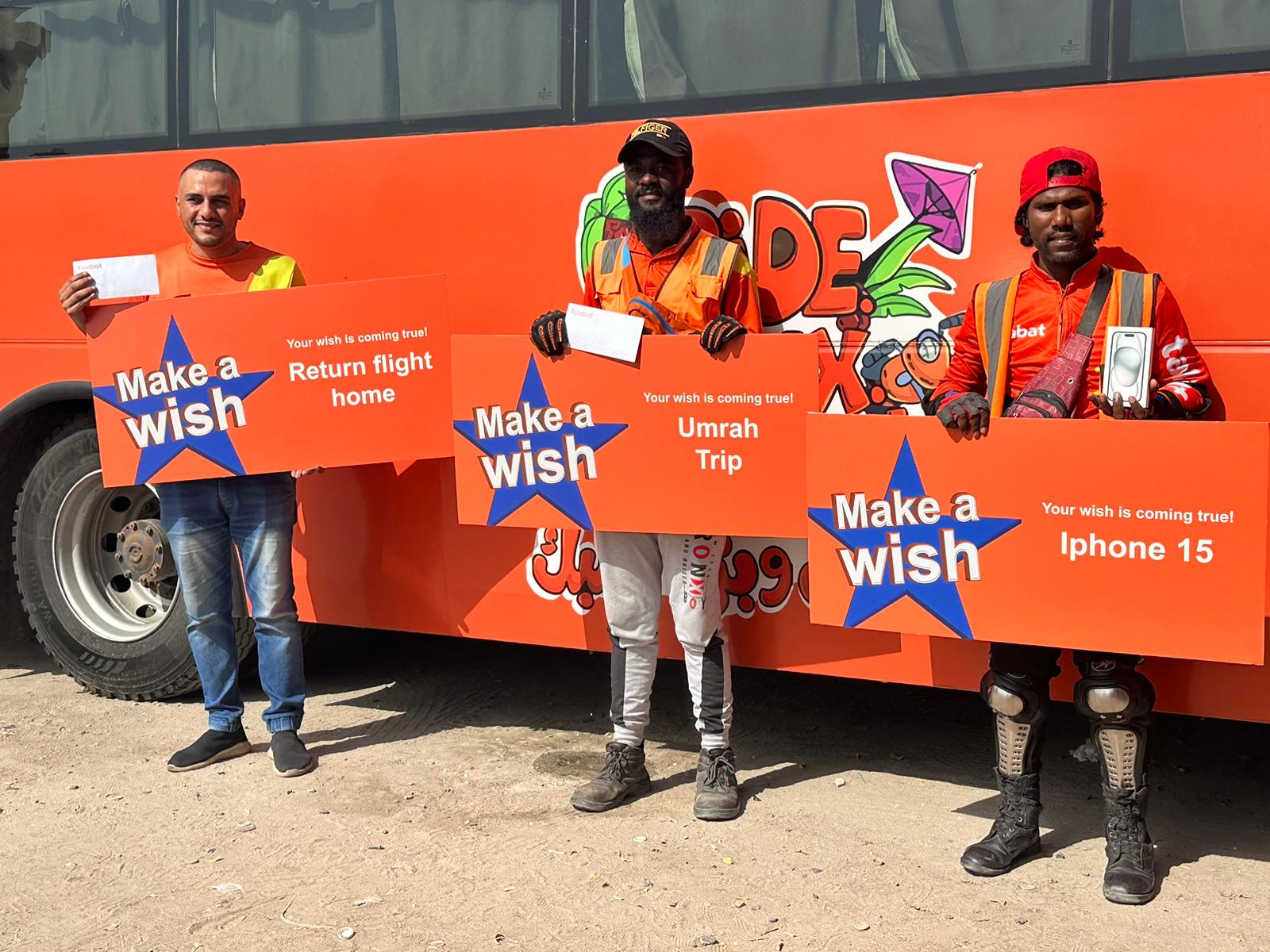 talabat Launches “Make a Wish” Campaign to Support Delivery Riders and  Uplift their Spirits – ARAB TIMES – KUWAIT NEWS