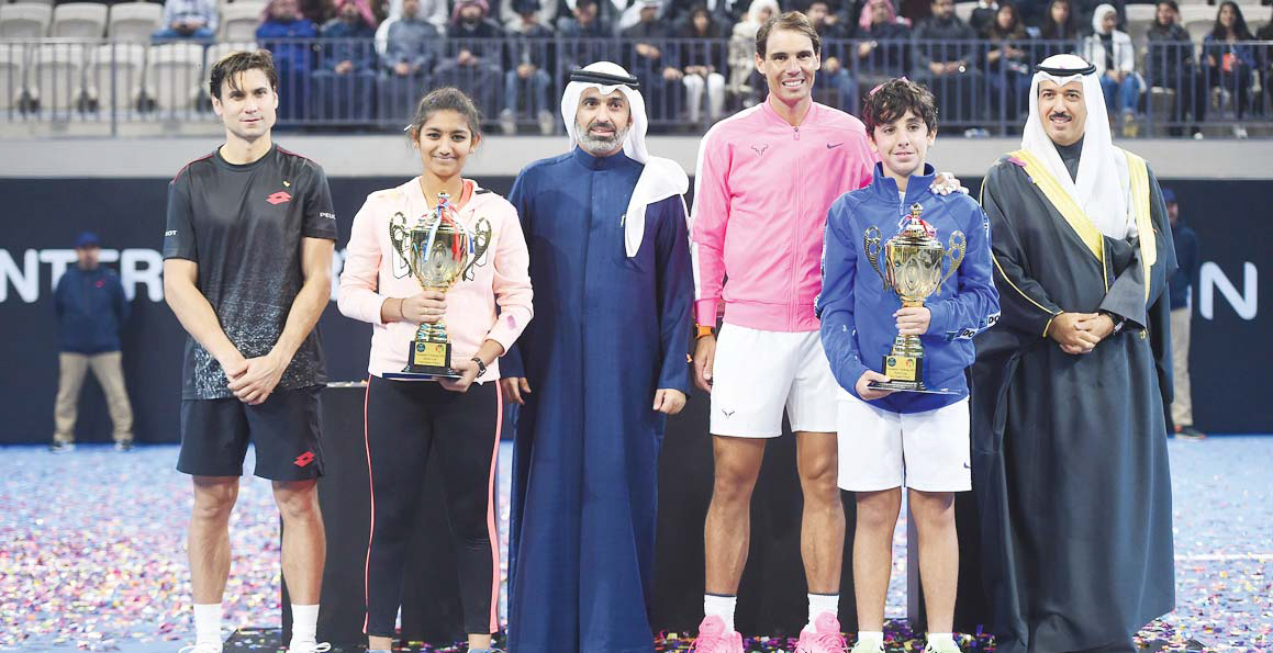 Sheikh Jaber Al-Abdullah Int’l Tennis Complex inaugurated, Rafael Nadal Academy launched