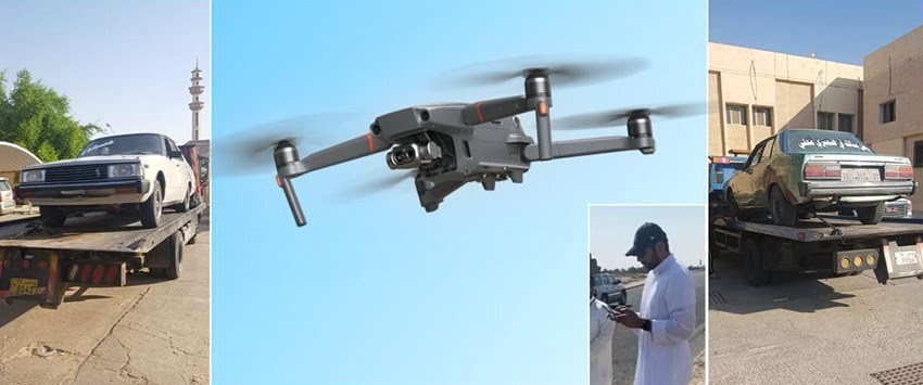 Drones used to tracking reckless drivers