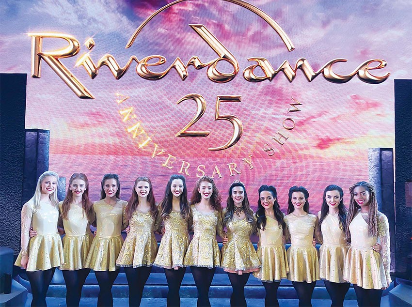 Riverdance features 1st black dancer