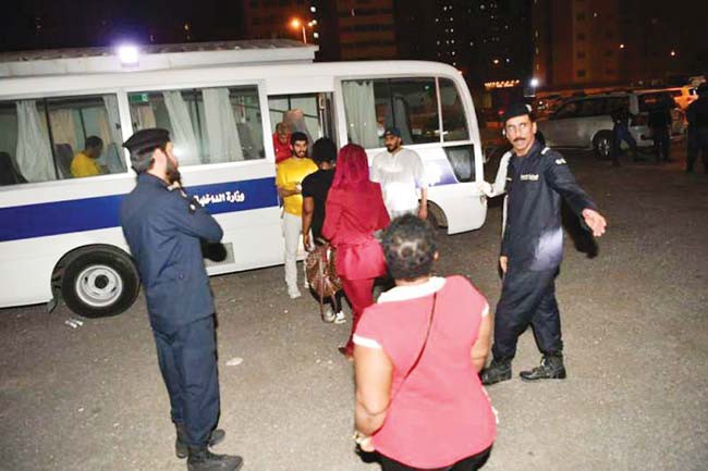 Security Forces Target Absconding Workers in Kuwait's Residency Drive