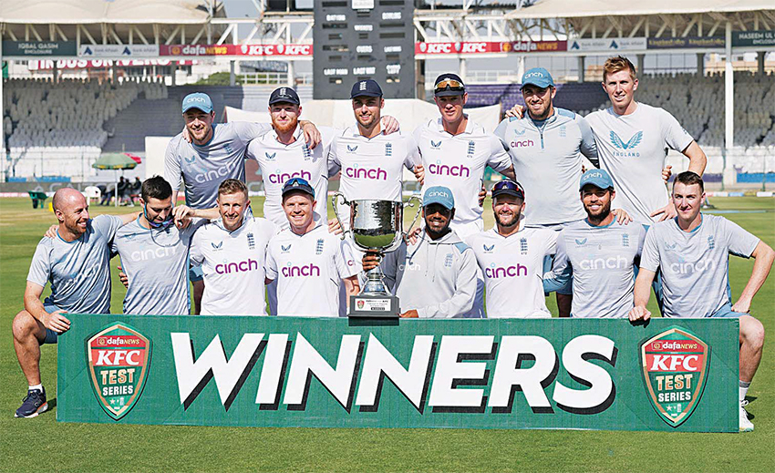 England complete historic series ‘sweep’ in Pakistan