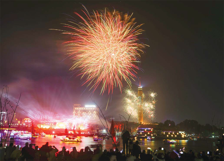 Revelers ignite with New Year’s joy