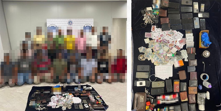 23 Expats Arrested for Running Illegal Gambling House in Mahboula