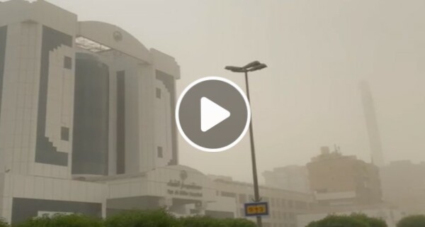 Dust Blanket Descends on Kuwait