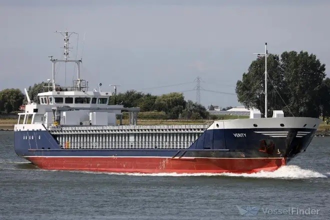 British cargo ship sinks after collision, sailors missing