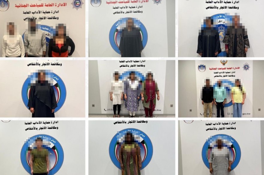 25 people arrested for prostitution in Kuwait