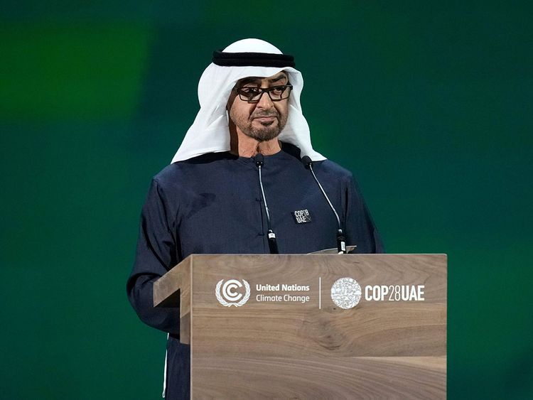 COP28: UAE president announces $30 billion climate fund