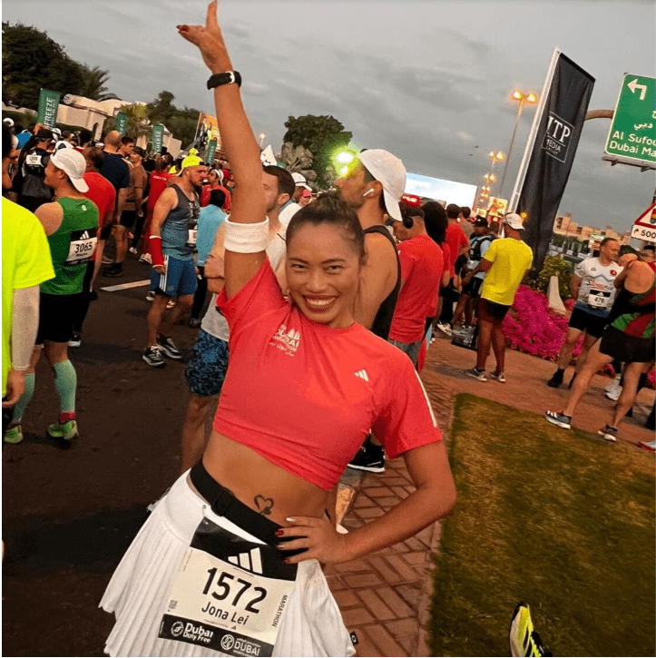 Filipina expat triumphs over Dubai Marathon's 42 km challenge - a birthday gift to herself