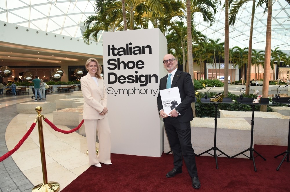 Italian embassy showcases exquisite array of Italian shoes