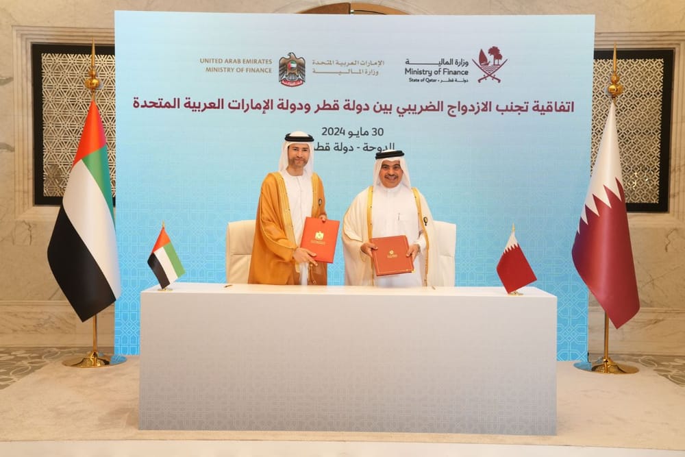 UAE and Qatar sign agreement to prevent double taxation