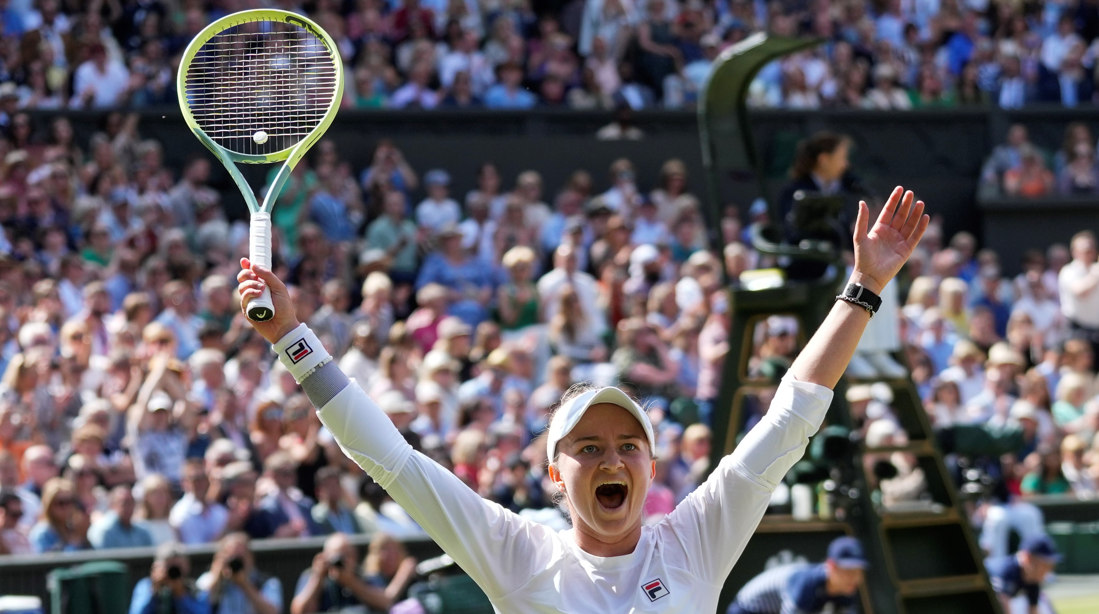 Krejcikova wins Wimbledon for her second Grand Slam trophy