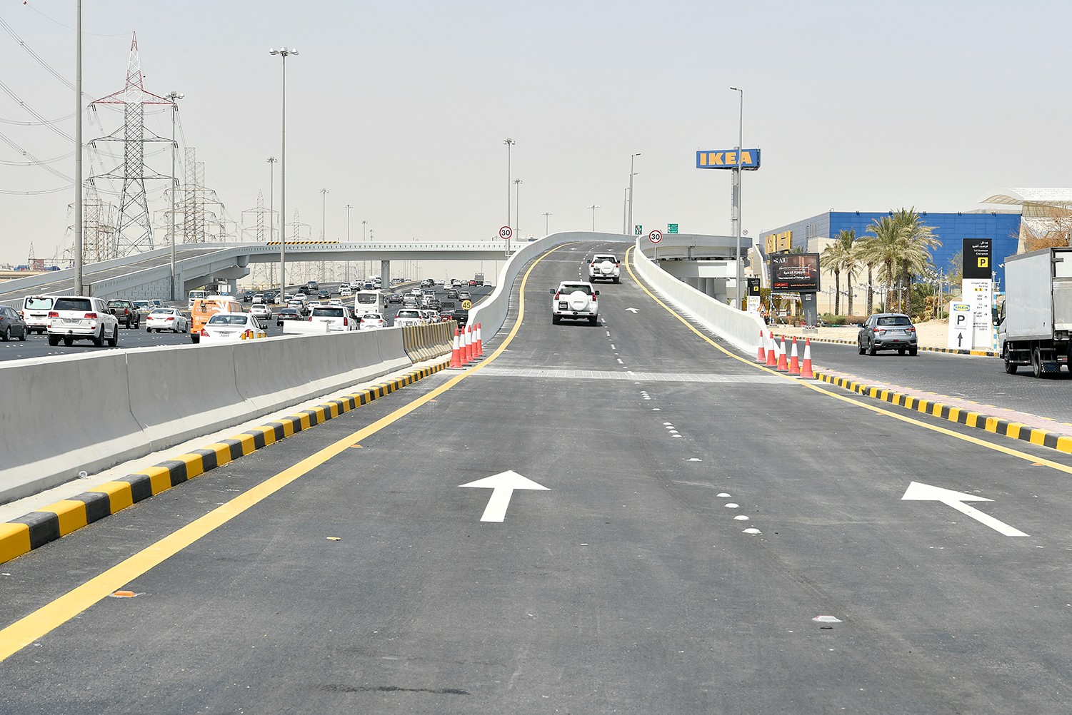 Second phase of the Avenues Mall roads project opens today | arabtimes