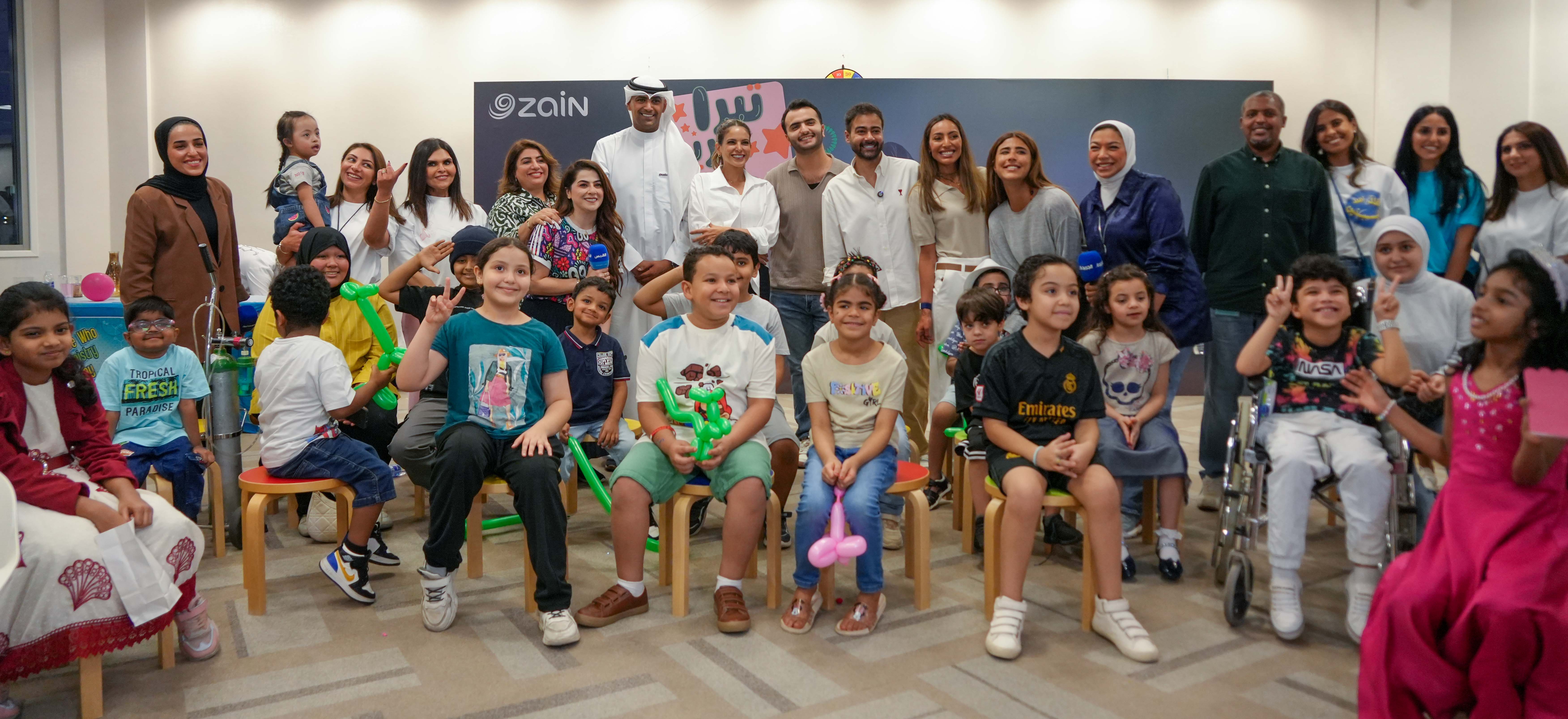 Zain’s stars bring joy to children at Bayt Abdullah Hospice